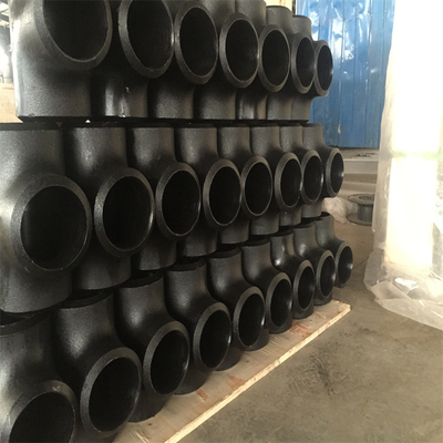 ANSI B16.9 কার্বন স্টিল টিস 150LB 4 X 2 ইঞ্চি Sch 40 Reducing Tee