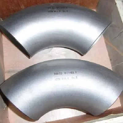 SS304 316 90 180 ডিগ্রি স্টেইনলেস স্টীল পাইপ কনুই SCH5S-SCH160S