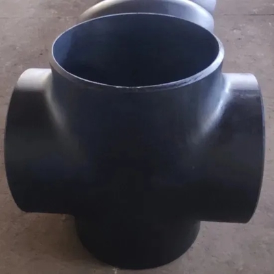ASME B16.9 কার্বন স্টিল পাইপ ফিটিং A234WPB সিমলেস পাইপ ক্রস ফিটিং