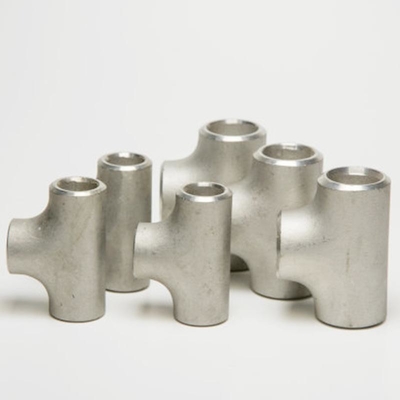 ASME B16.9 WP304L / 316L স্টেইনলেস স্টীল সমান টি স্টেইনলেস স্টীল পাইপ ফিটিং