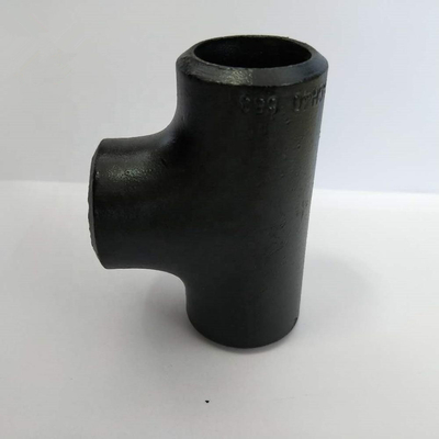 কালো পেইন্টেড ASME B16.9 সমান ক্রস টি CS 48 ইঞ্চি ASME B16.47 BW পাইপ ফিটিং