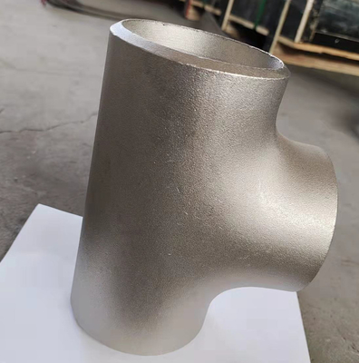 DN200 ক্রস স্টেইনলেস স্টিল টি নকল ফিটিং ASTM A403 1.4301