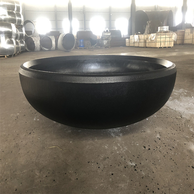 DIN28011 SCH 5S 3 ইঞ্চি স্টিল পাইপ ক্যাপ SS316L বিজোড় SS BS স্টিল বাটওয়েল্ড এন্ড ক্যাপস