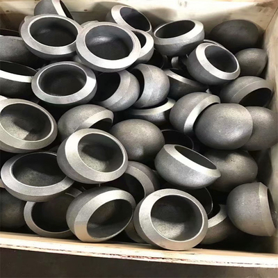 DIN28011 SCH 5S 3 ইঞ্চি স্টিল পাইপ ক্যাপ SS316L বিজোড় SS BS স্টিল বাটওয়েল্ড এন্ড ক্যাপস