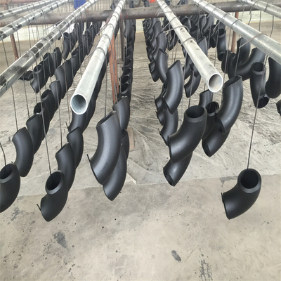 ASTM A105 কার্বন ইস্পাত কনুই ASME B16.11 2mm 90 45 ডিগ্রি লম্বা ব্যাসার্ধ বাঁক
