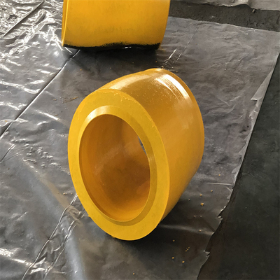 6 X 4 ঘনকেন্দ্রিক কার্বন ইস্পাত হ্রাসকারী WPHY 65 XXS ASTM বাট ঢালাই কালো