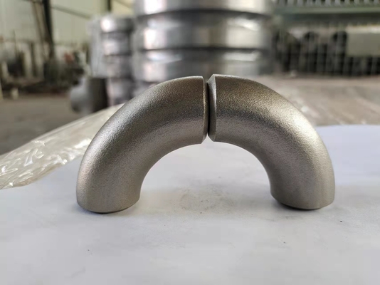 A182 কার্বন অ্যালয় ইস্পাত নকল ফিটিং ASTM A105 Sch 120 নকল কাস্টিং হট পুশিং