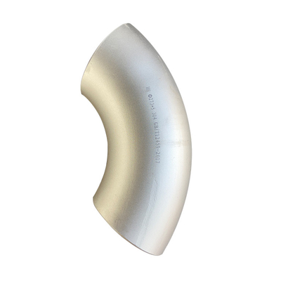 ASME B16.9 স্টেইনলেস স্টিল 90 ডিগ্রী বেন্ড কনুই 45 ডিগ্রী লম্বা ব্যাসার্ধ