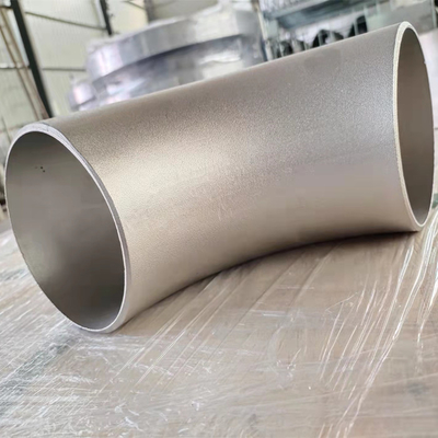 DIN স্টেইনলেস স্টীল কনুই 60mm সময়সূচী 40 বিজোড় পাইপ ফিটিং 1.4307 1.4404