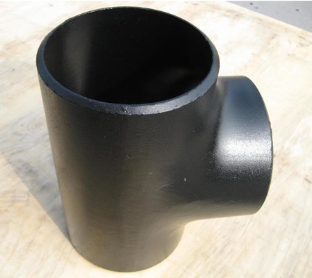 EN1092-1 কার্বন স্টিল টিস 20mm / A355 পাইপলাইনের সরঞ্জামগুলির জন্য ওয়েল্ডেড রিডুসিং টি