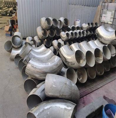 DN300 2 ইঞ্চি 90 ডিগ্রি কনুই স্টিল পাইপ ফিটিং A234 WPB ANSI B16.9