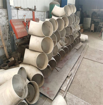 Asme B16.9 কার্বন স্টিল পাইপ কনুই 90 Deg 45 Deg A234 Wpb ফিটিং