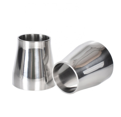 ASTM B16.9 SS304 316 স্টেইনলেস স্টীল পাইপ রিডুসার SCH5S-XXS প্রাচীর বেধ