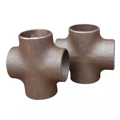 ASME B16.9 কার্বন স্টিল পাইপ ফিটিং A234WPB সিমলেস পাইপ ক্রস ফিটিং